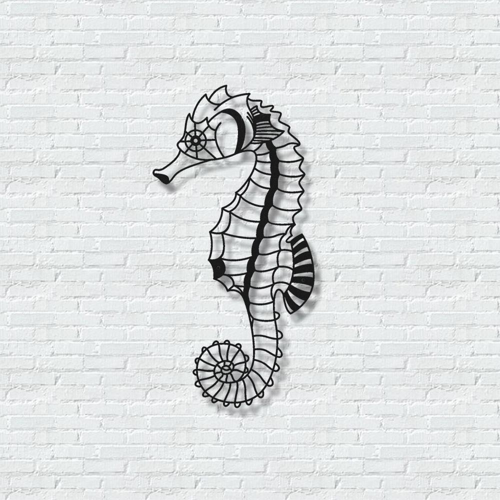 ・"SeaHorse"・Premium Metal Wall Art - Limited Edition