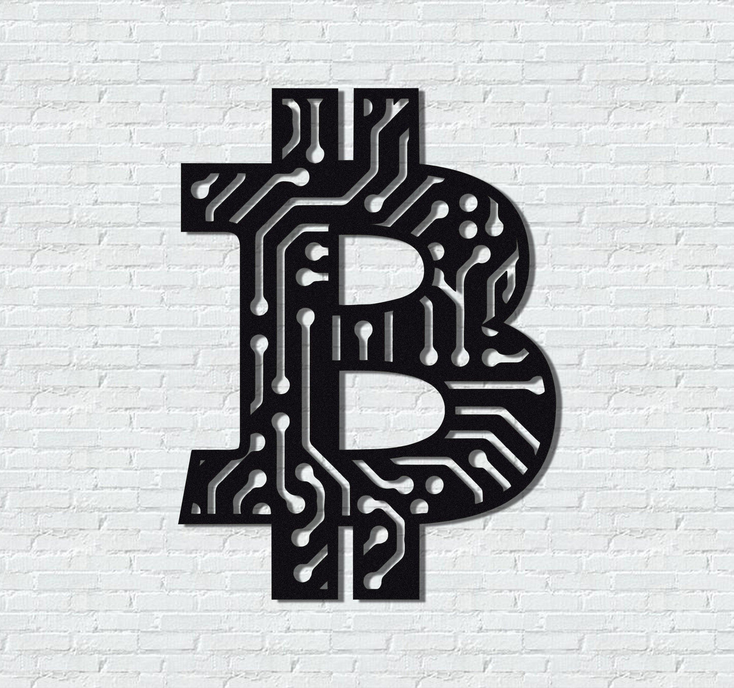 ・"Bitcoin"・Premium Metal Wall Art - Limited Edition