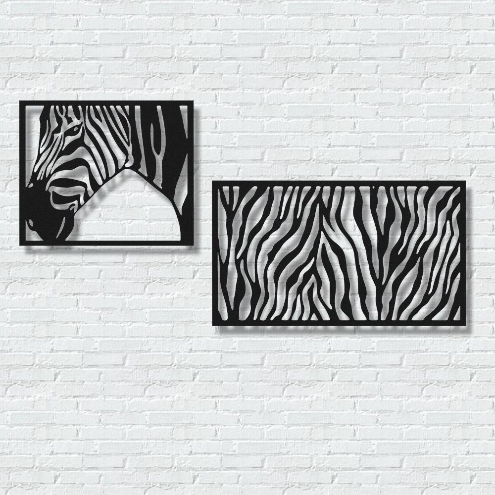 ・"Zebra"・Premium Metal Wall Art - Limited Edition