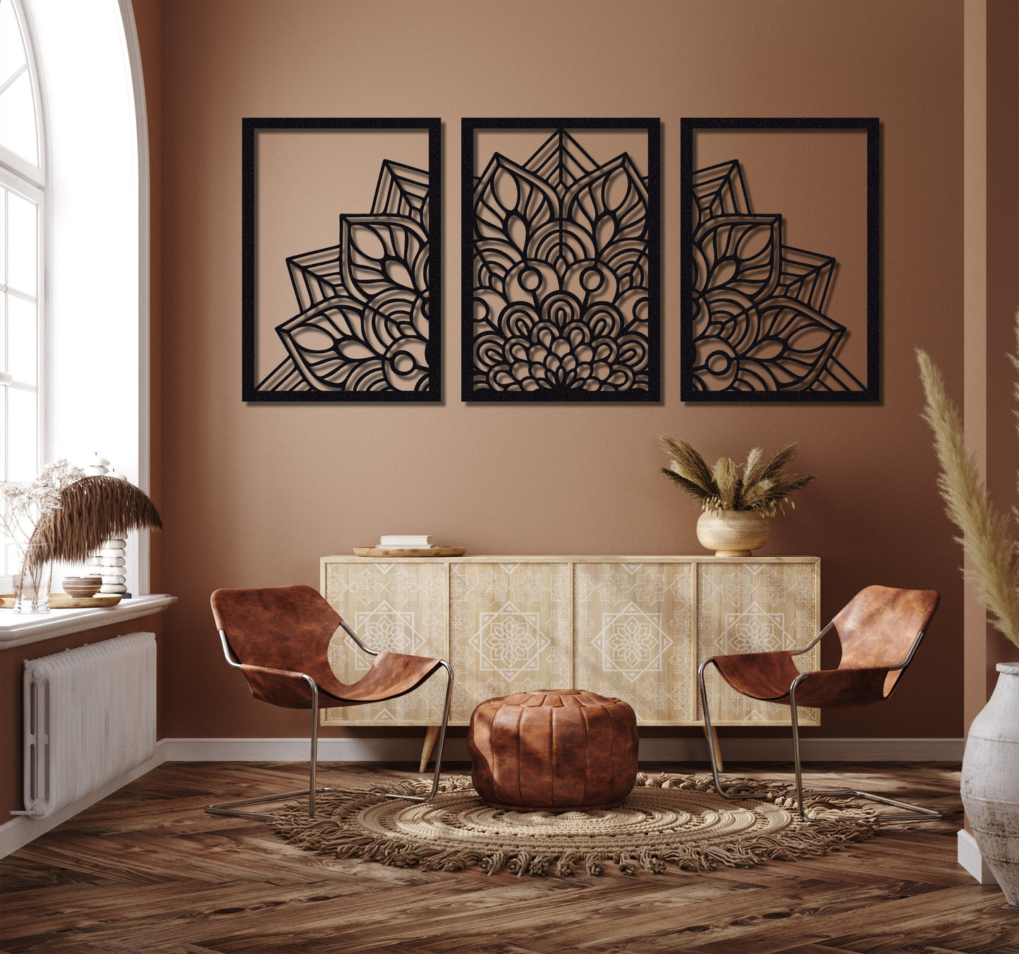 ・"Mandala"・Premium Metal Wall Art - Limited Edition