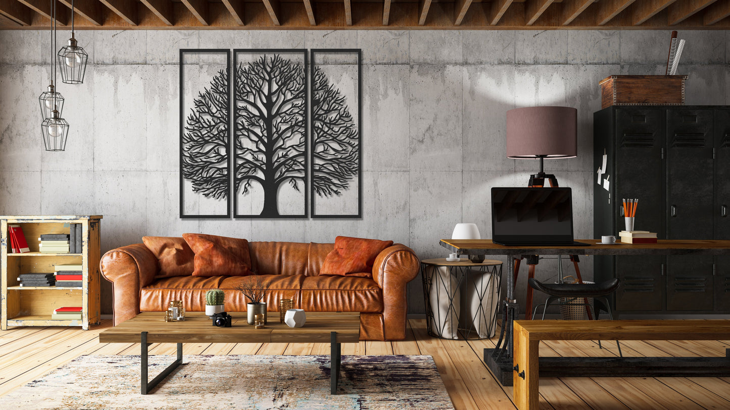 ・"Plane Tree V1"・Premium Metal Wall Art - Limited Edition