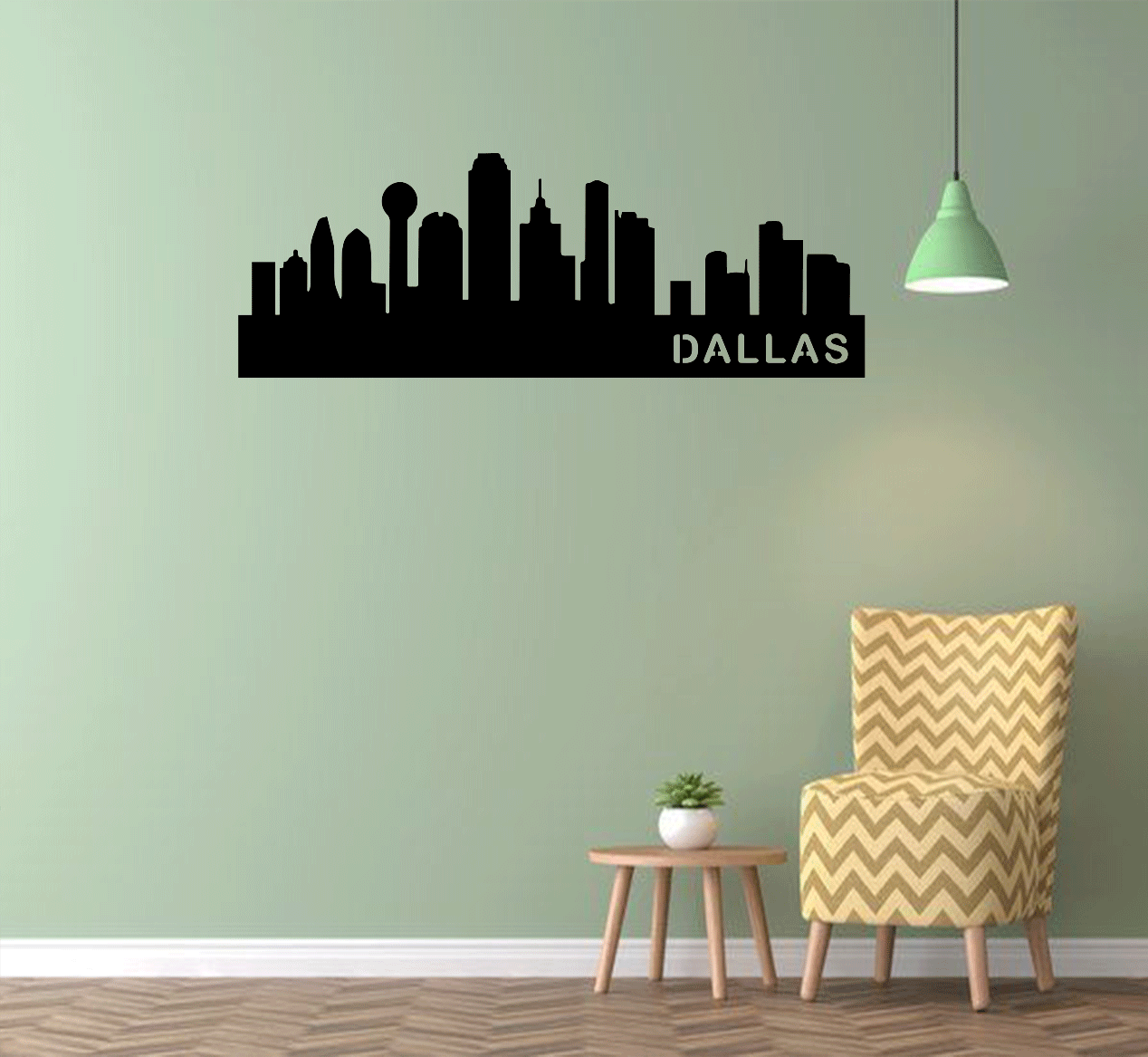 Stunning Dallas Skyline Metal Wall Art for a Striking Decor Statement