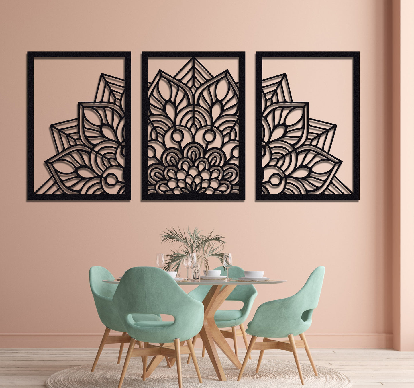 ・"Mandala"・Premium Metal Wall Art - Limited Edition