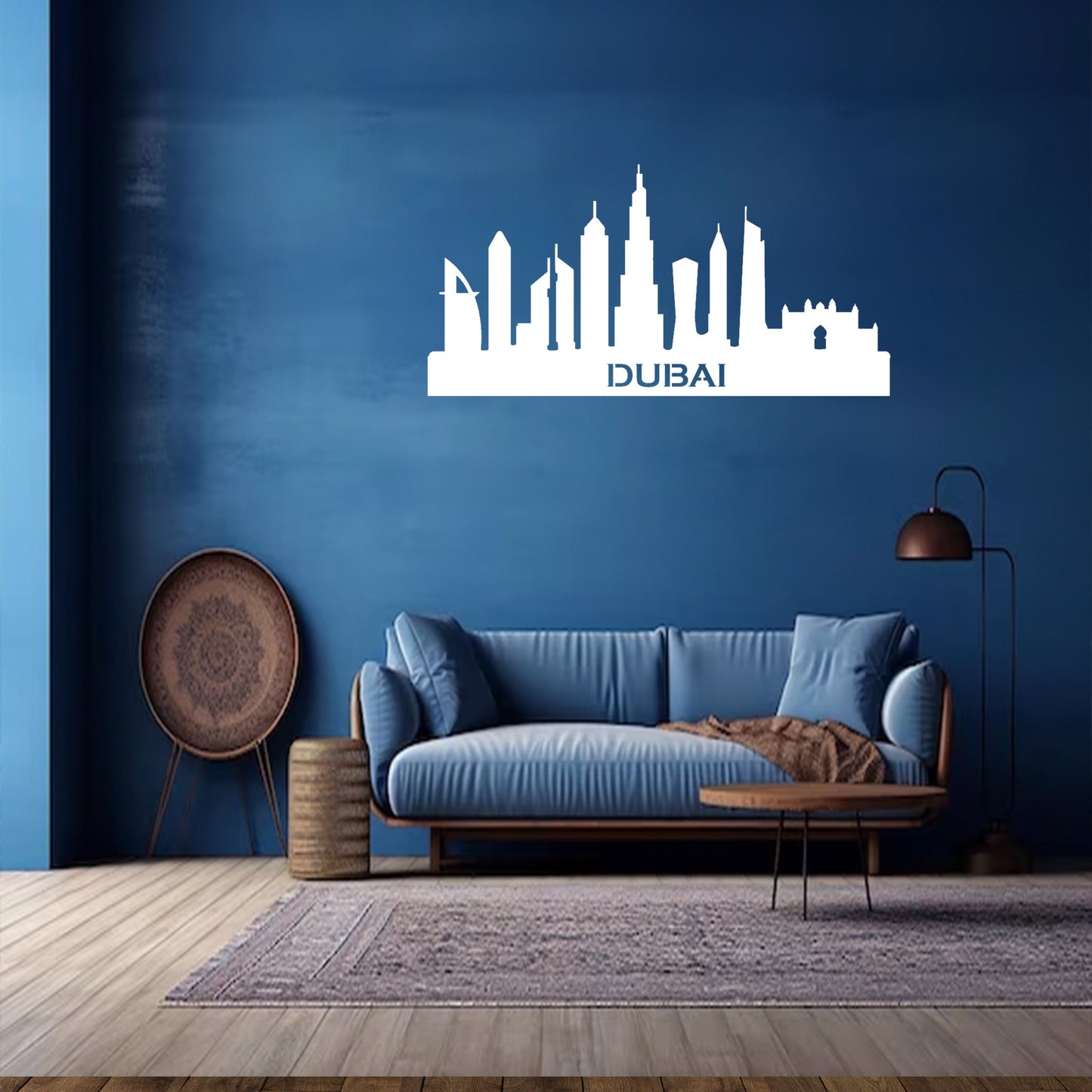 Stunning Dubai Skyline Metal Wall Art Décor