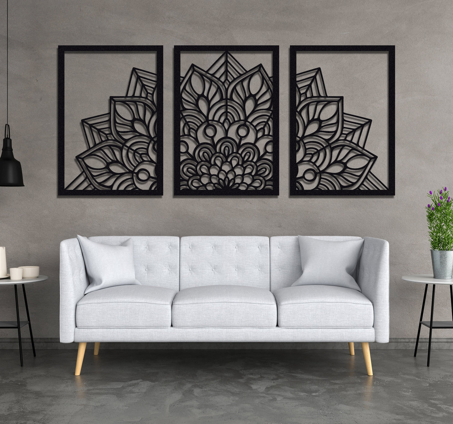 ・"Mandala"・Premium Metal Wall Art - Limited Edition