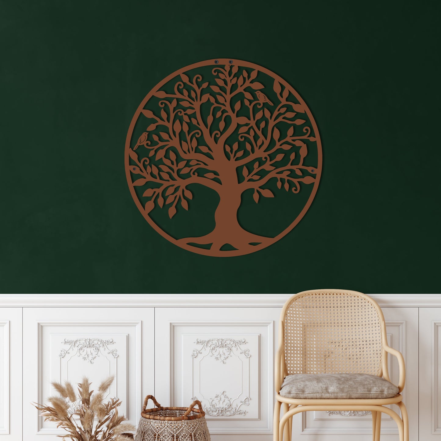 Family Tree Metal Wall Art