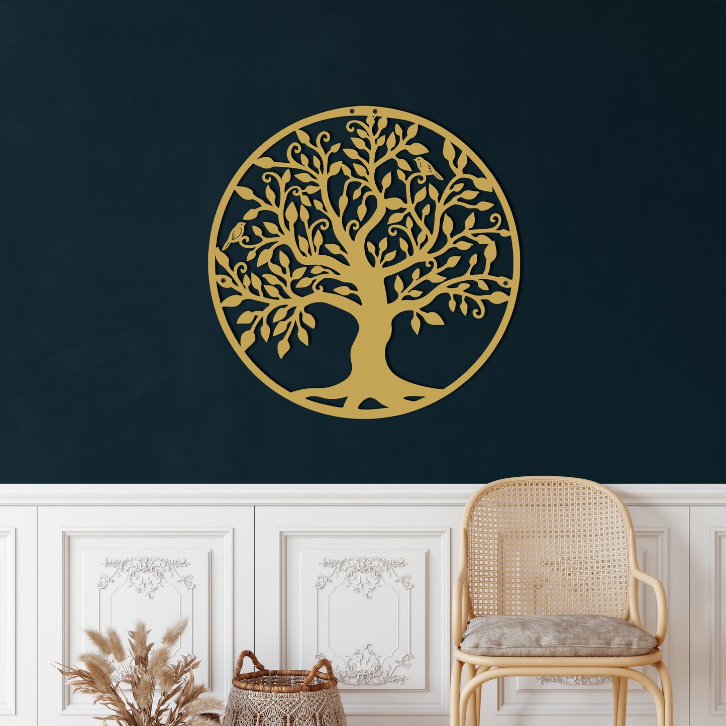 Family Tree Metal Wall Art