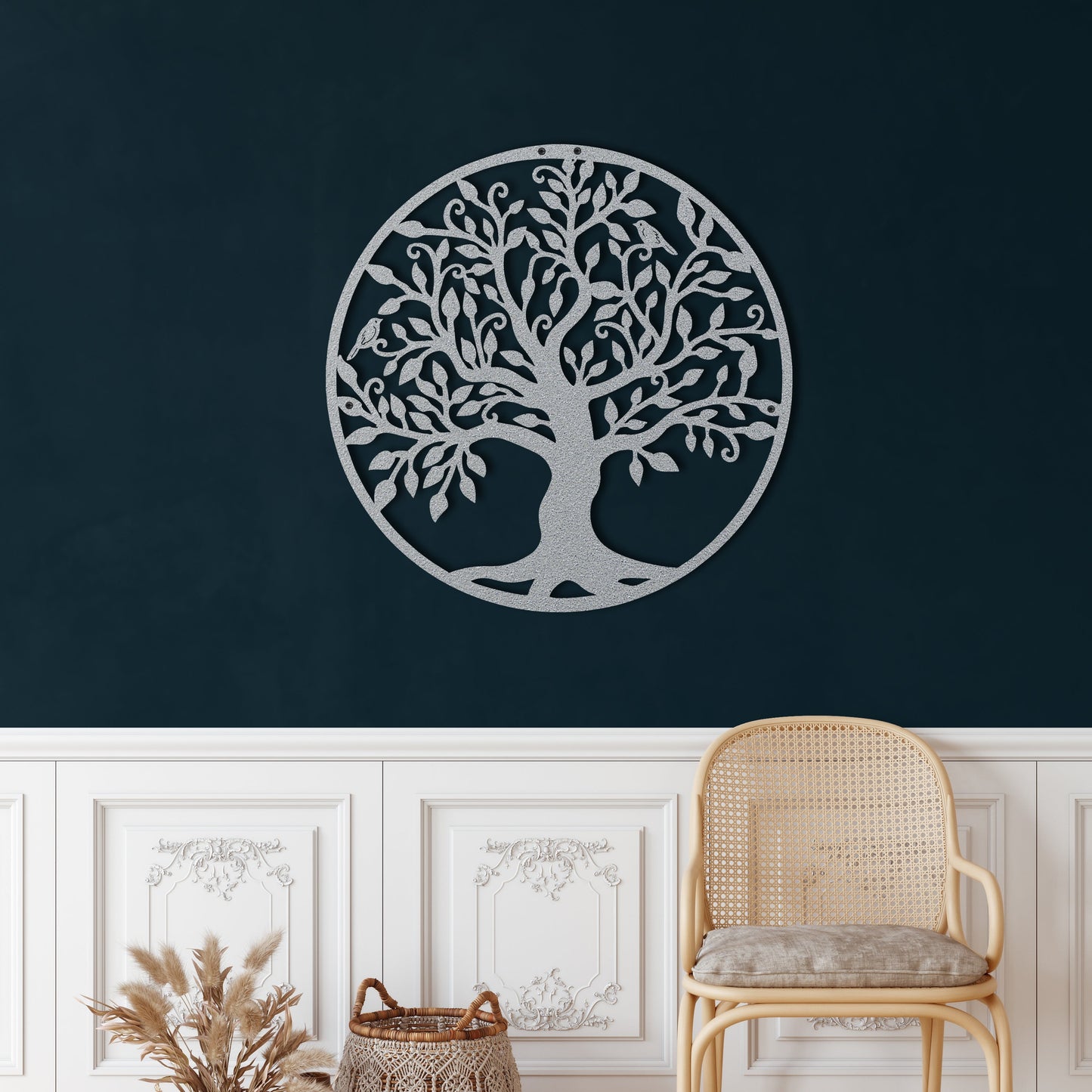 Family Tree Metal Wall Art