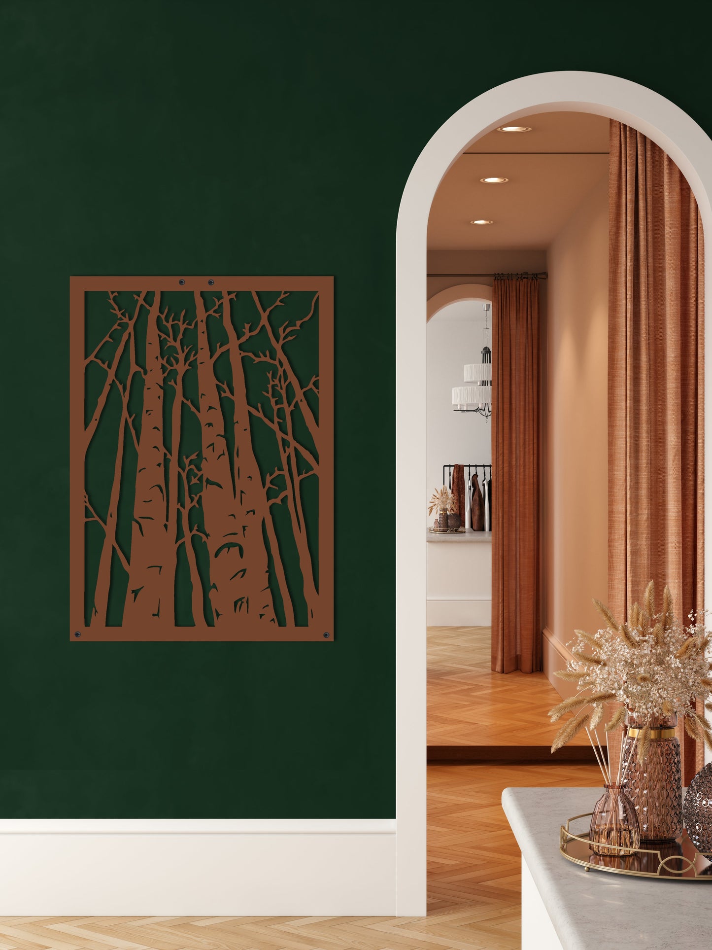 Forest Metal Wall Art