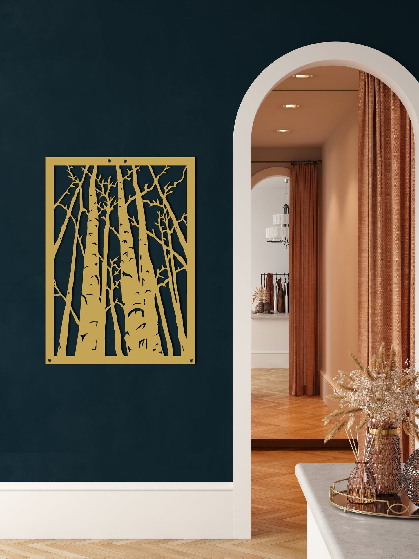 Forest Metal Wall Art