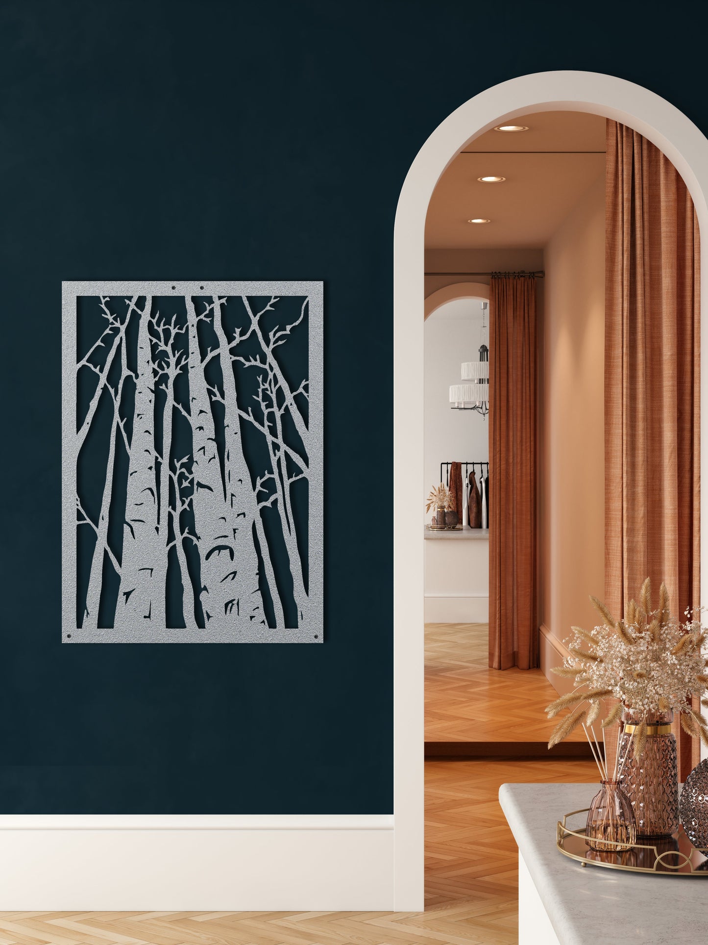 Forest Metal Wall Art