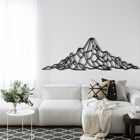 Mountain Metal Wall Art