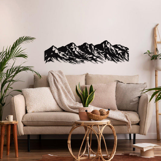 Mountain Metal Wall Art