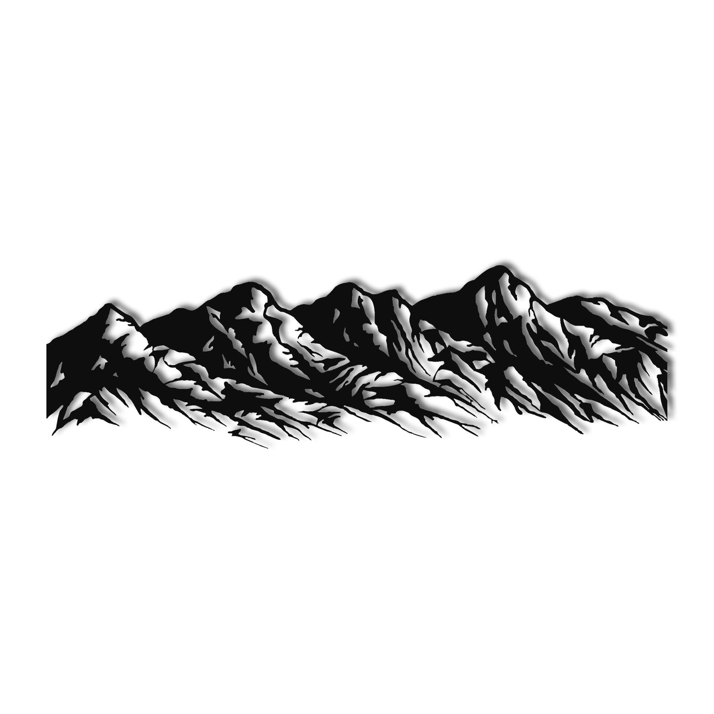 Mountain Metal Wall Art