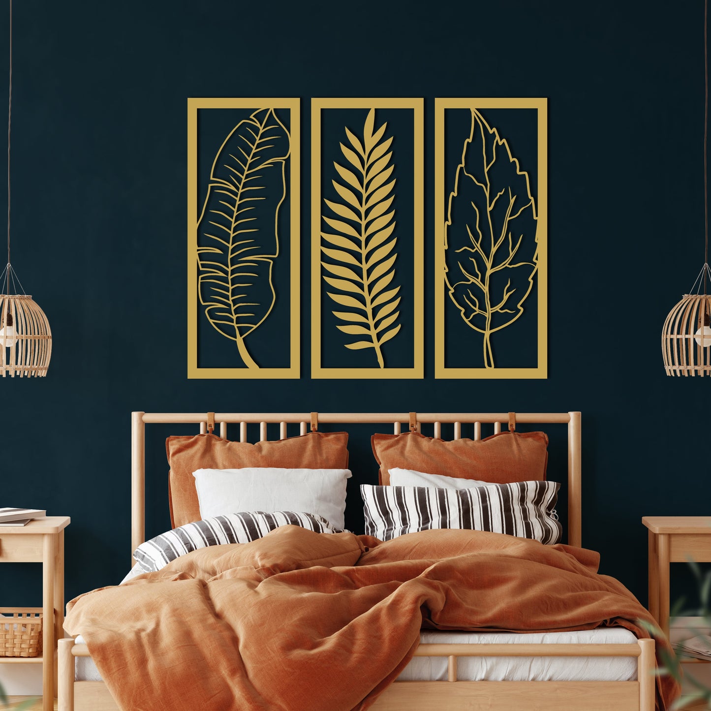 Leaf Metal Wall Art