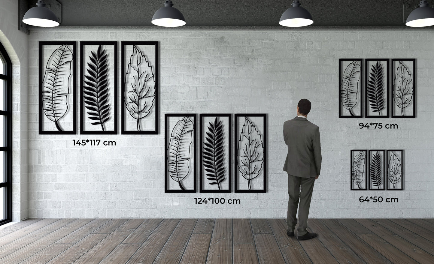 Leaf Metal Wall Art