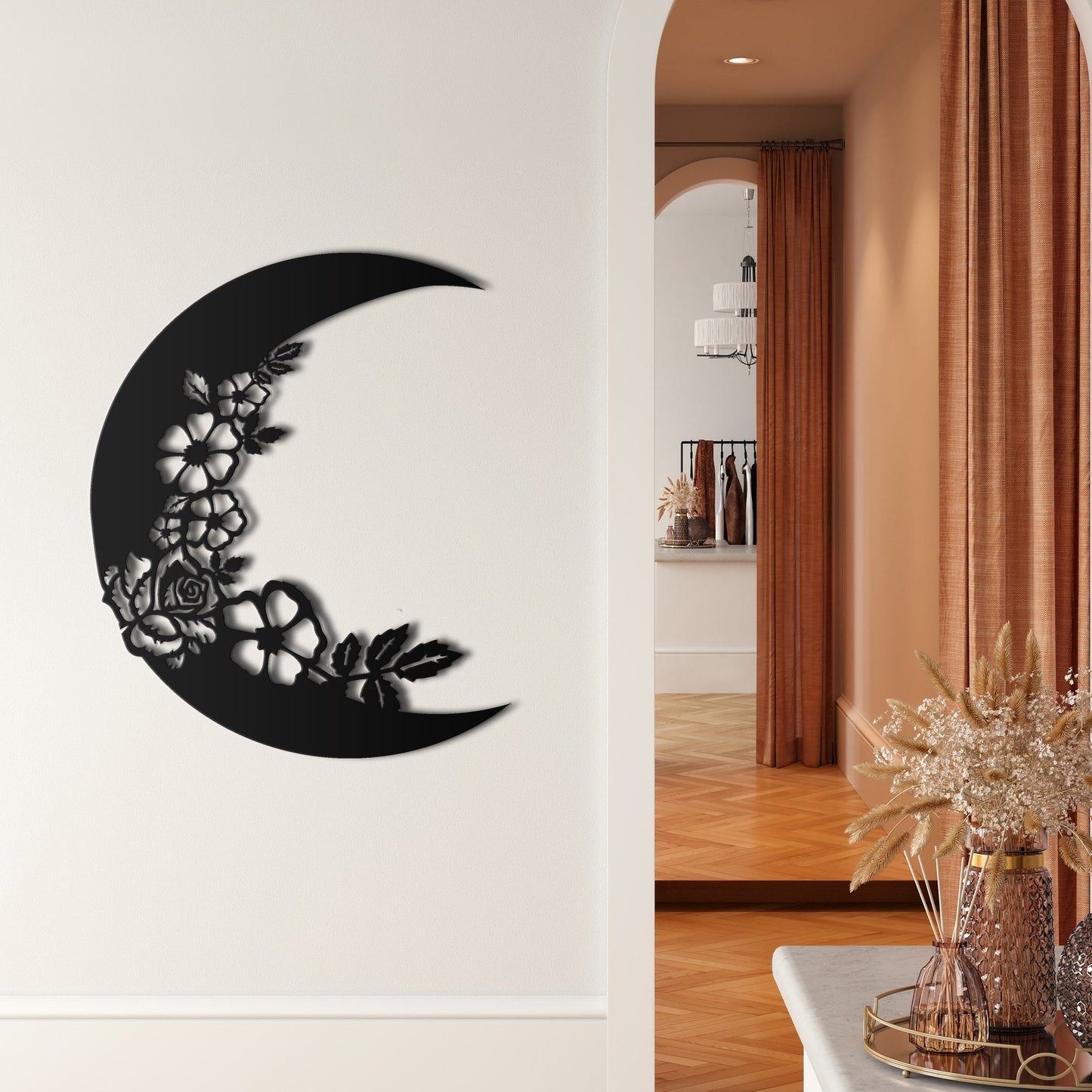 Moon Metal Wall Art