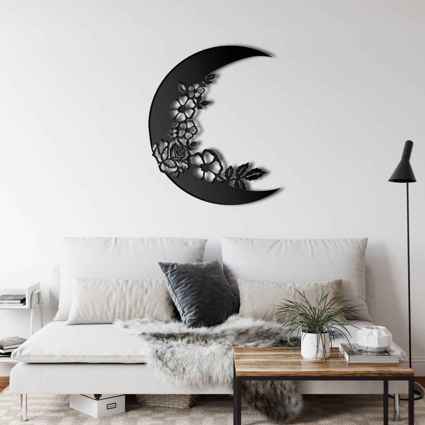 Moon Metal Wall Art