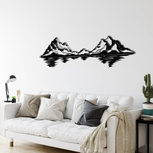 Mountain Metal Wall Art