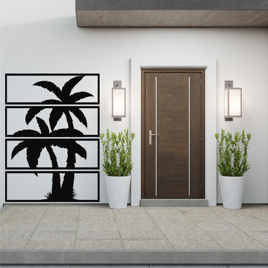 Palm Metal Wall Art