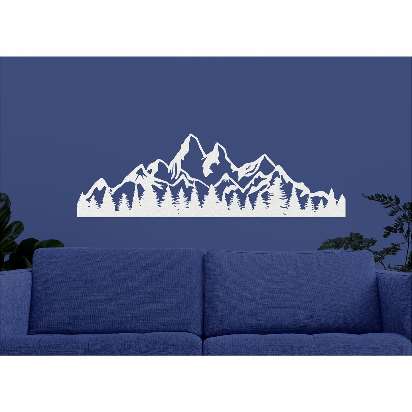 Mountains Metal Wall Art