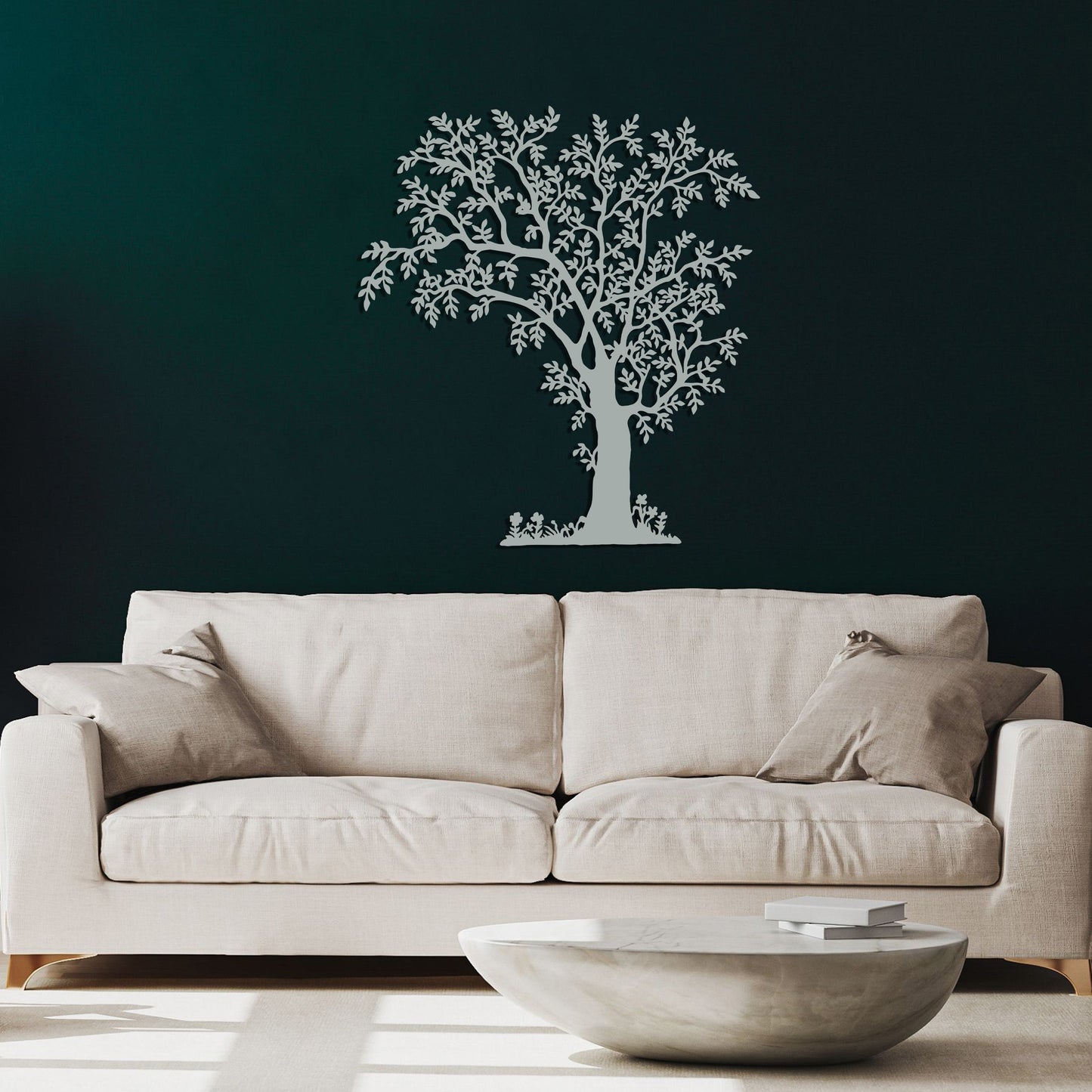 The Leaning Tree Metal Wall Art