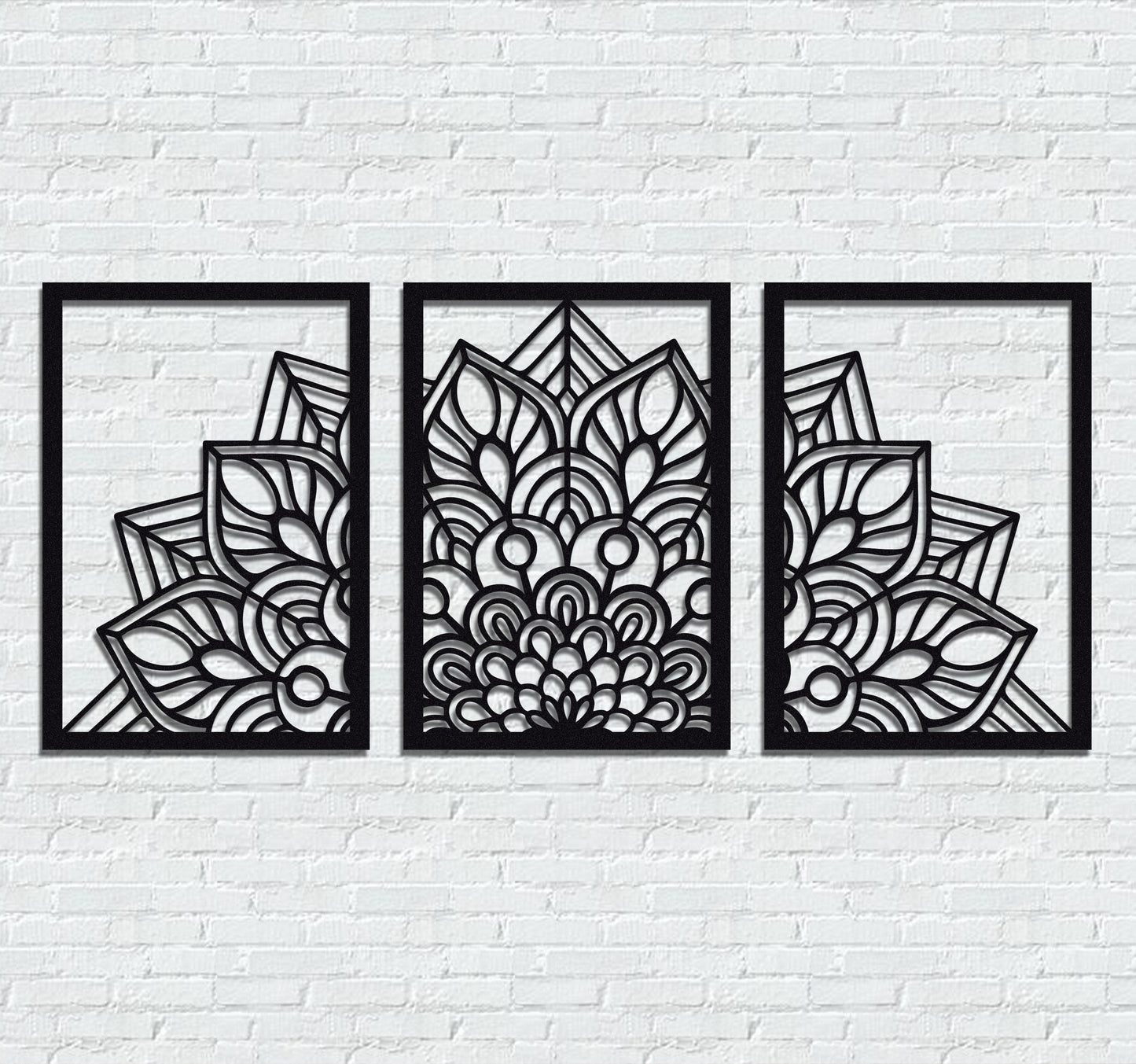 ・"Mandala"・Premium Metal Wall Art - Limited Edition