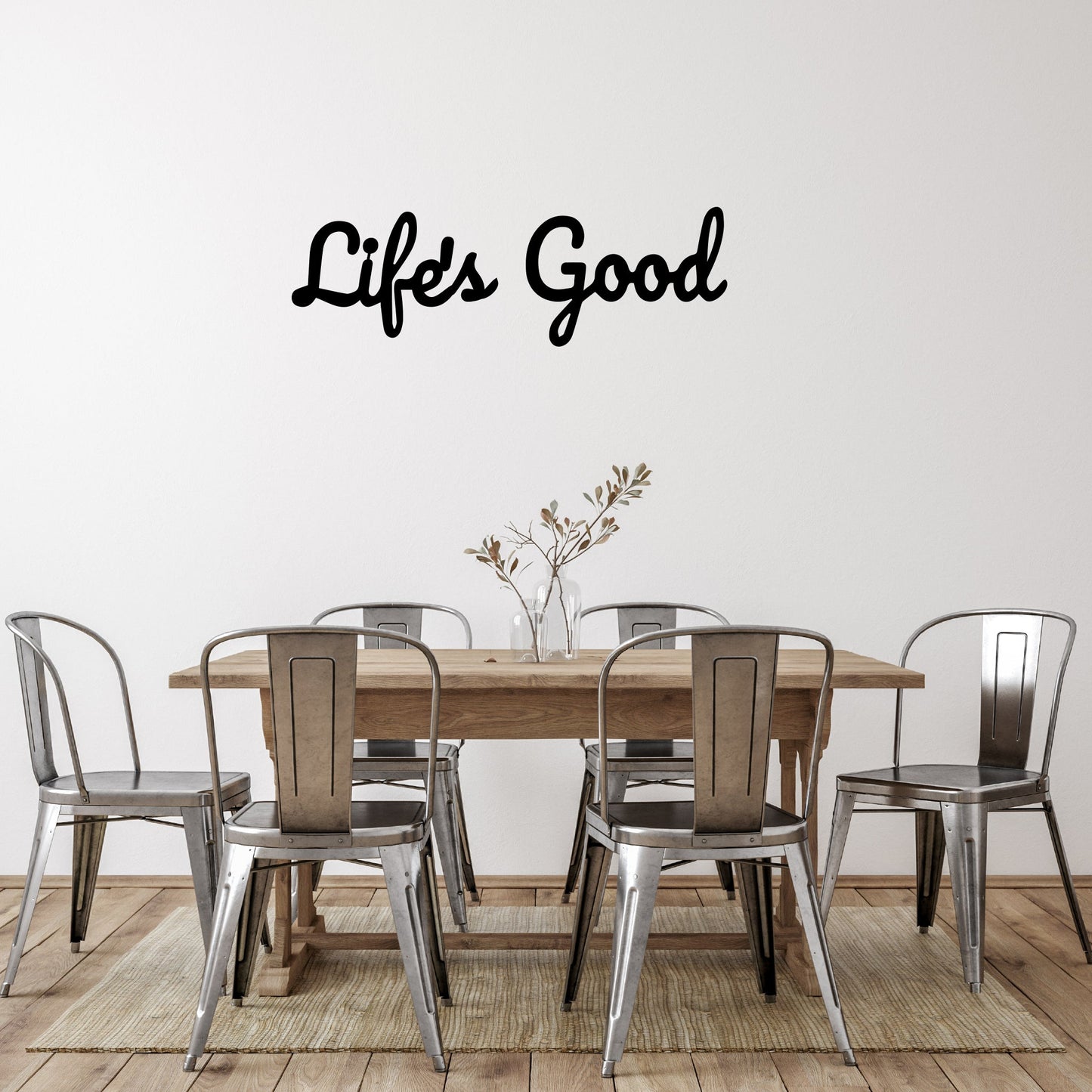 Charming Metal Wall Art - Bring Joy to Your Space!