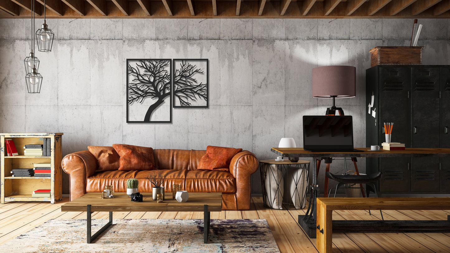 ・"Tree"・Premium Metal Wall Art - Limited Edition