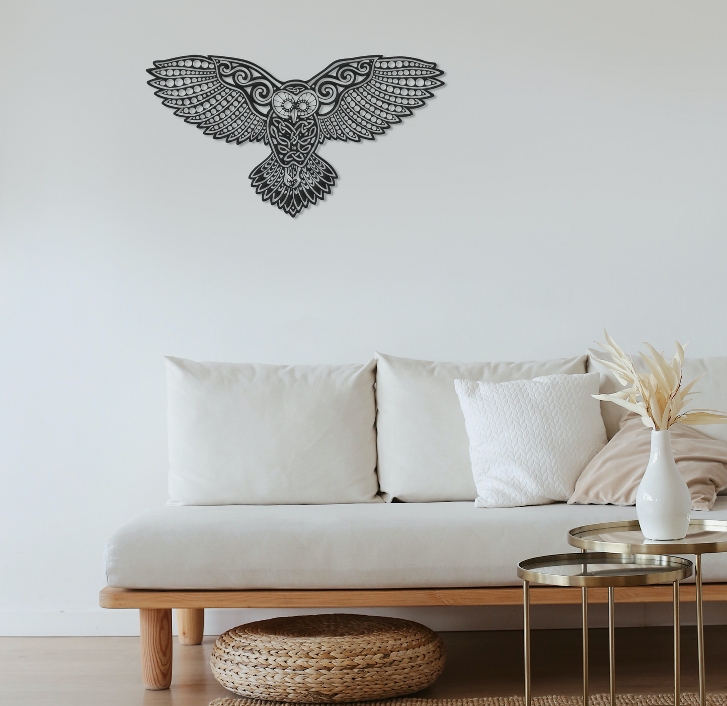 ・"Mystic Owl"・Premium Metal Wall Art - Limited Edition