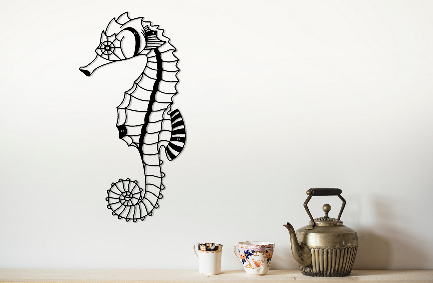 ・"SeaHorse"・Premium Metal Wall Art - Limited Edition