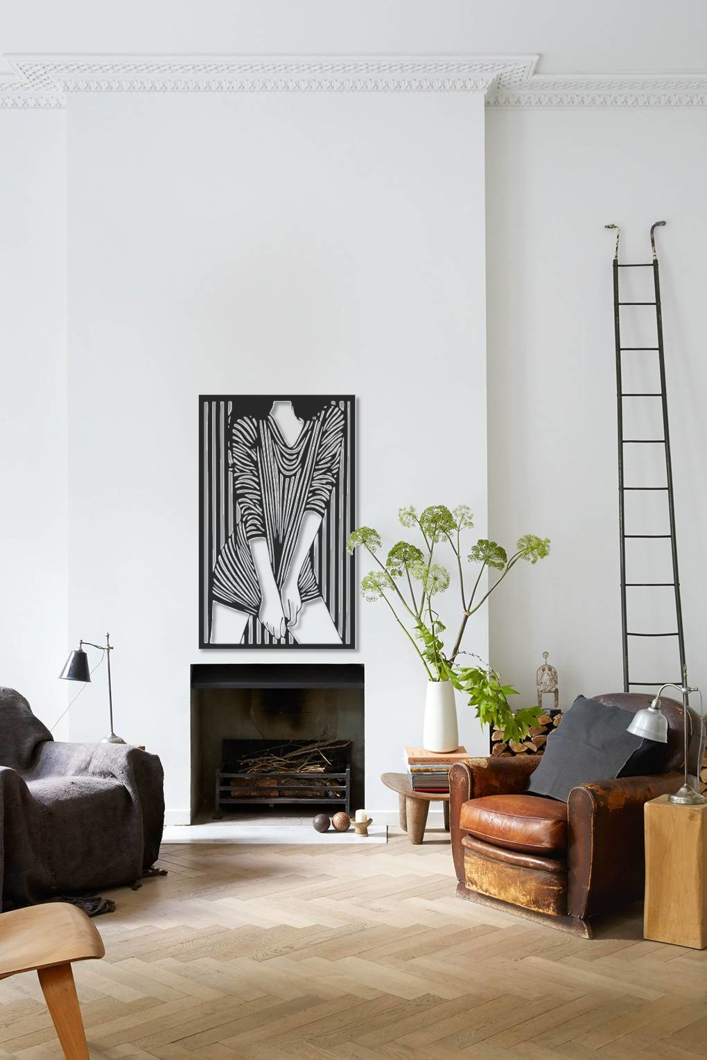 ・"Fashion V1"・Premium Metal Wall Art - Limited Edition