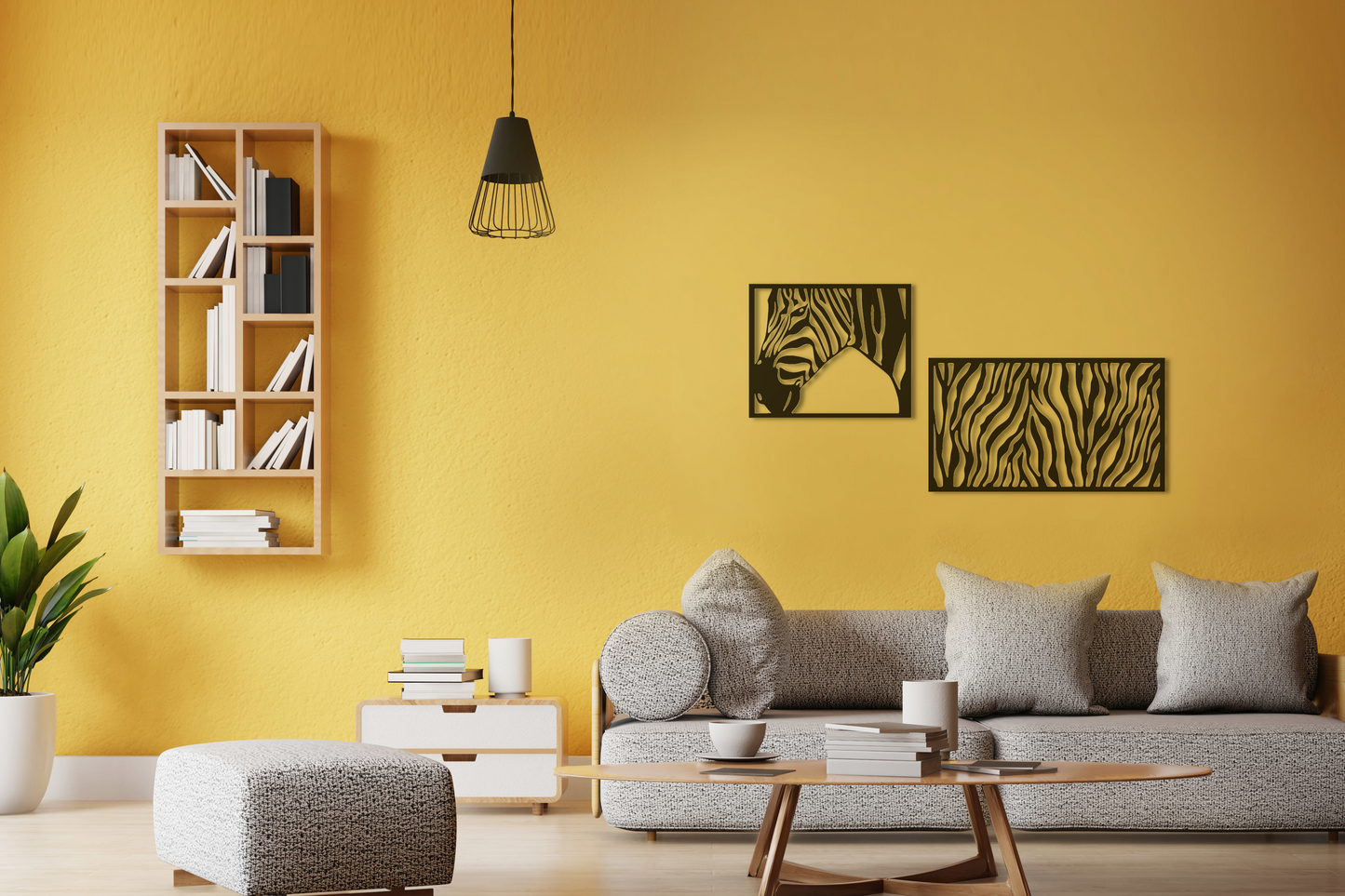 ・"Zebra"・Premium Metal Wall Art - Limited Edition