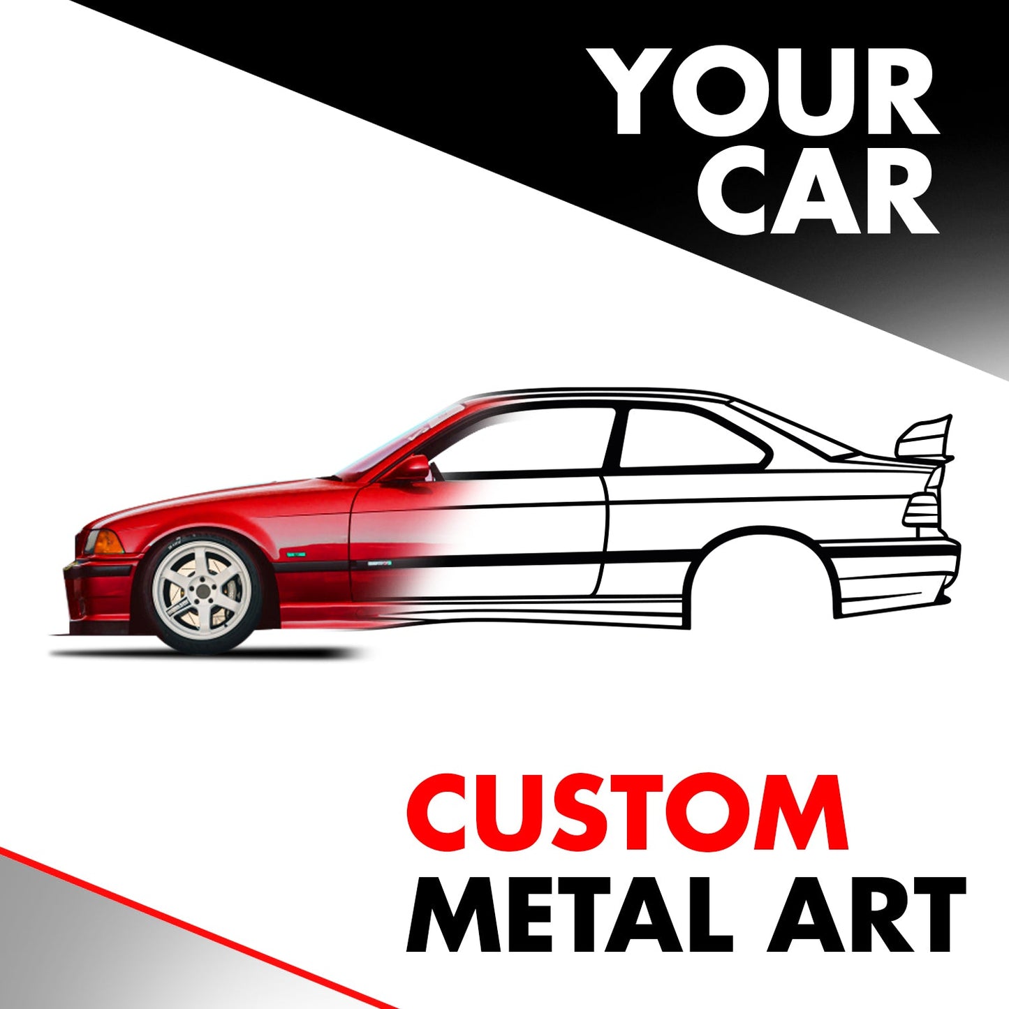 Your Personalized Car Metal Wall Art - MT1113