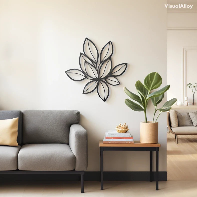 Leaf Metal Wall Art