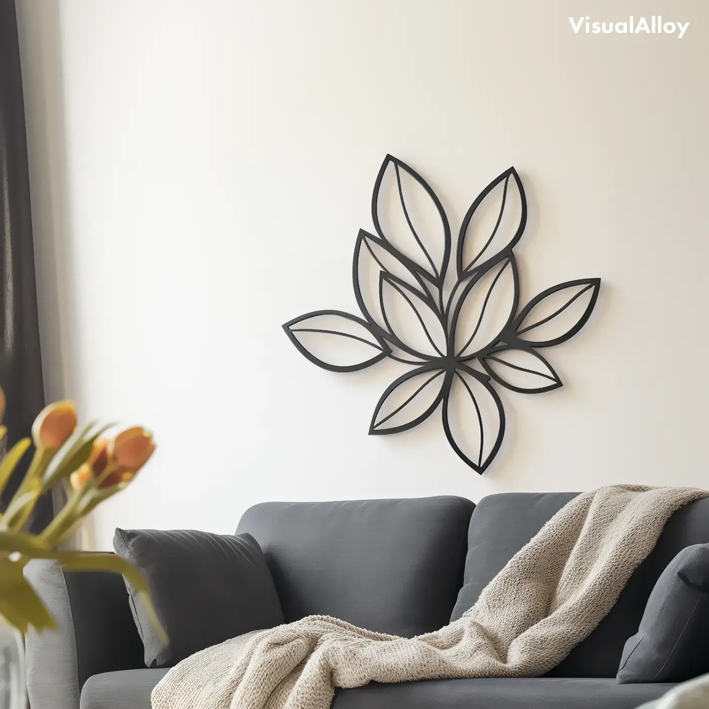 Leaf Metal Wall Art