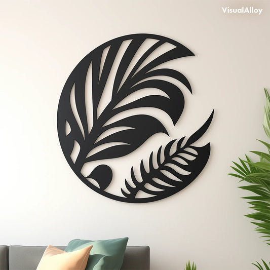 Metal Leaf Wall Decor