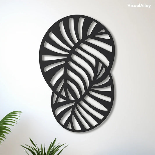 Palm Leaf Metal Wall Decor