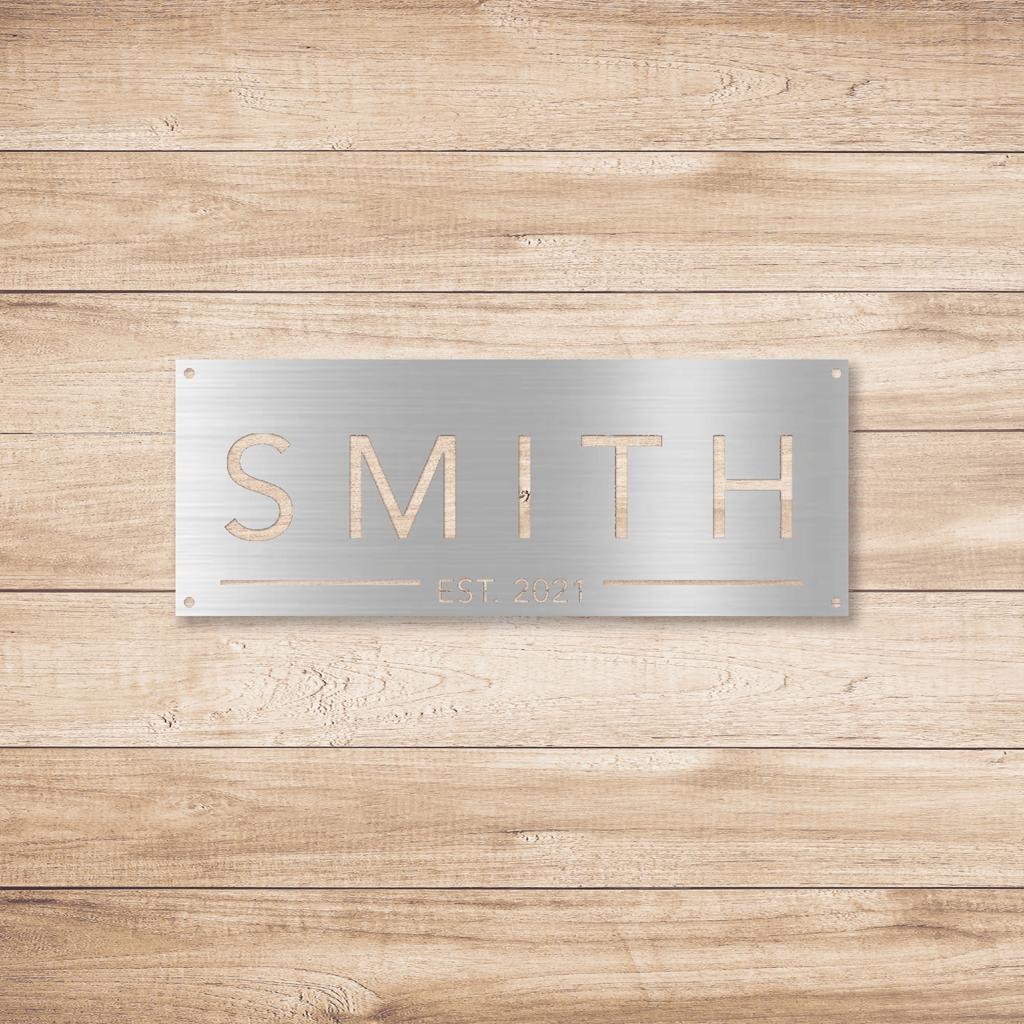 Personalized Metal Wall Art - Unique Custom Sign