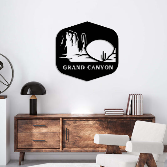 Breathtaking Grand Canyon Metal Wall Art - Elevate Your Space!