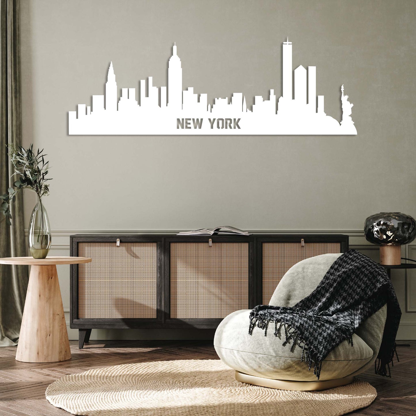 Breathtaking New York City Skyline - Stunning Metal Wall Art Decor