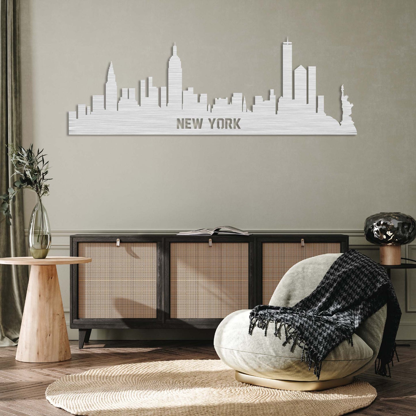 Breathtaking New York City Skyline - Stunning Metal Wall Art Decor