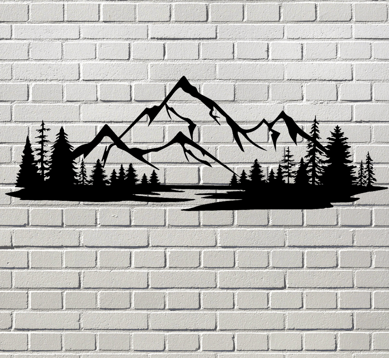 Captivating White Mountains Metal Wall Art from New Hampshire