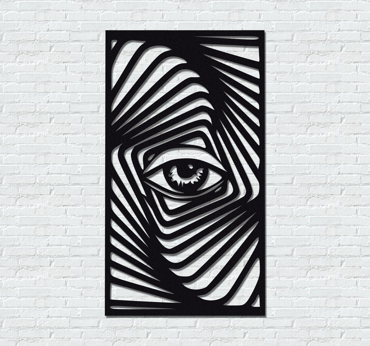 ・"Zebra Eye"・Premium Metal Wall Art - Limited Edition